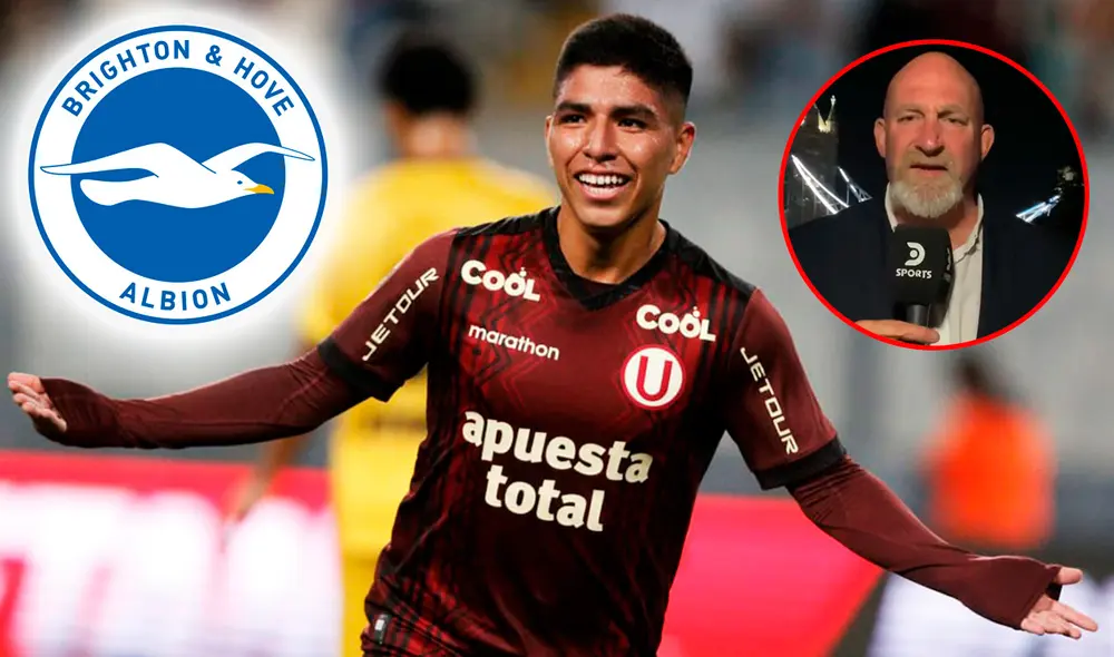 Piero Quispe debutó profesionalmente jugando con la camiseta de Universitario de Depoprtes. Foto: composición GLR