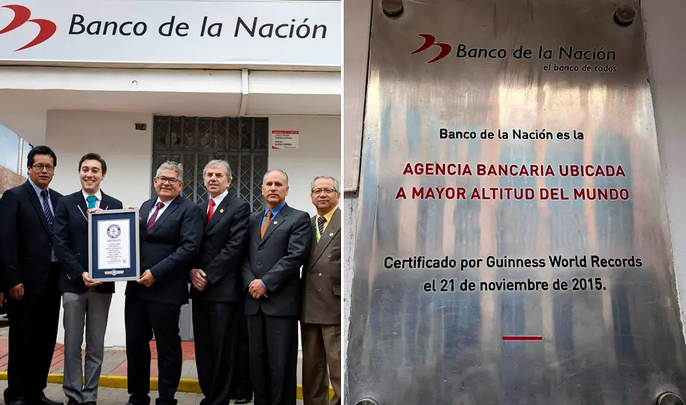 En el año 2015, los representantes del Guinness World Records viajaron hasta esta agencia para otorgarle este reconocimiento. Foto: composición LR