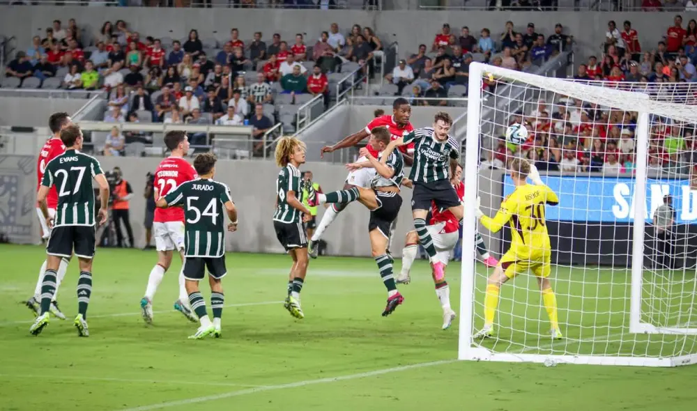 Manchester United realiza una gira por Estados Unidos. Foto: Wrexham Manchester United realiza una gira por Estados Unidos. Foto: Wrexham