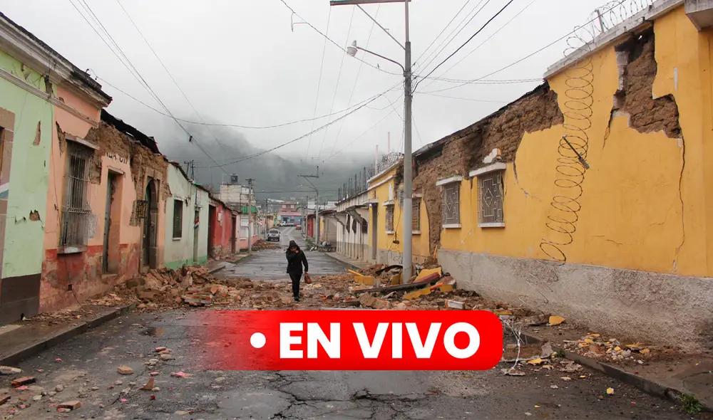 Revisa AQUÍ de cuánto fue el último temblor hoy, 28 de julio, en Guatemala. Foto: composición LR/AFP