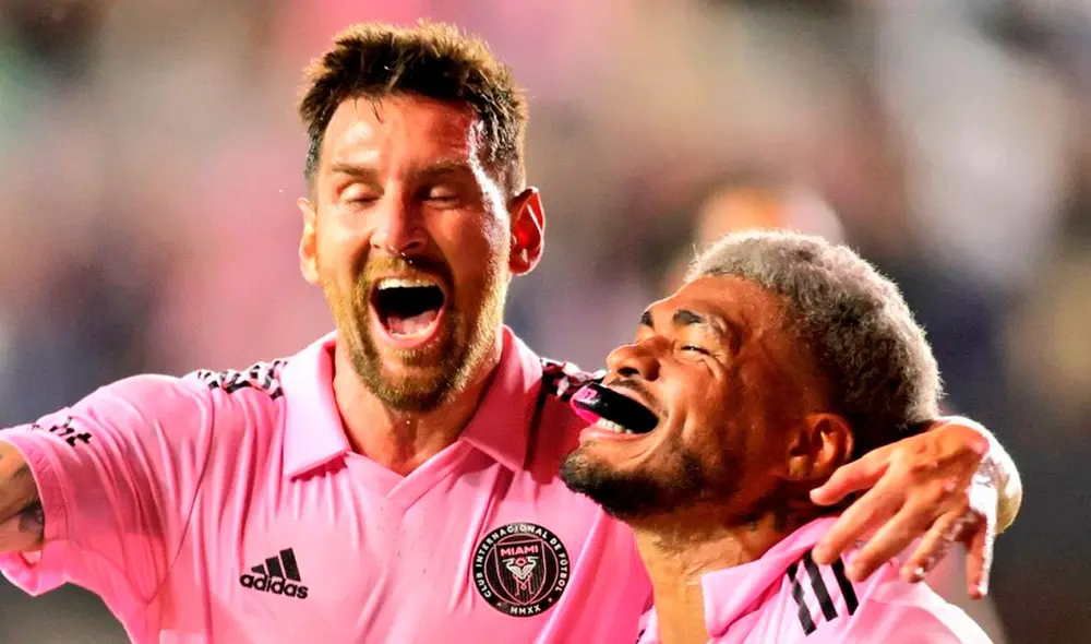 El venezolano compartió titularidad con Lionel Messi ante Atlanta United. Foto: Inter Miami