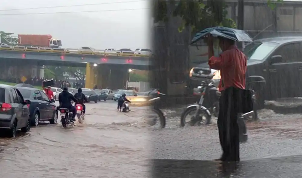 Fuertes lluvias siguen afectando a varios estados de Venezuela. Foto: composición LR/El Diario/Maduradas Fuertes lluvias siguen afectando a varios estados de Venezuela. Foto: composición LR/El Diario/Maduradas