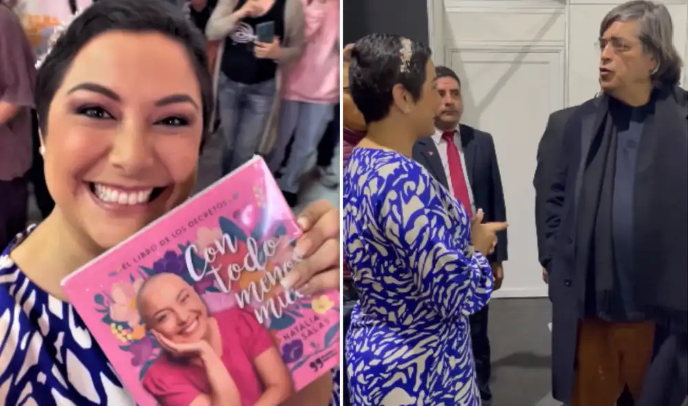 A la presentación del primer libro de Natalia Salas llegaron cientos de seguidores quienes se mostraron emocionados por esta faceta de la actriz como escritora. Foto: composición LR/Instagram/Natalia Salas - Video: Instagram/Natalia Salas
