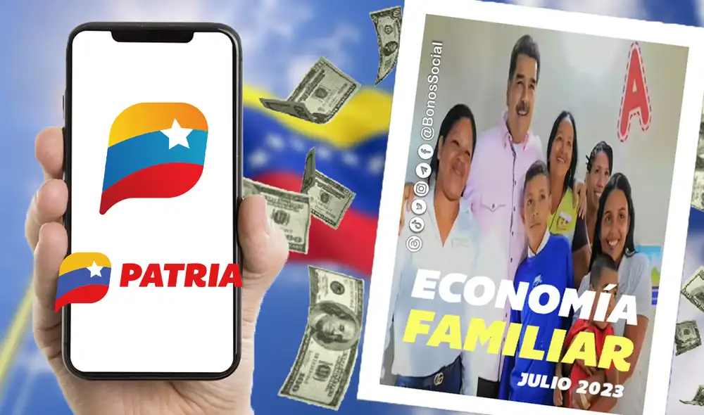 Conoce el nuevo monto del Bono Economía Familiar, julio 2023. Foto: composición LR/ Bonos Social/ Freepik/ Patria