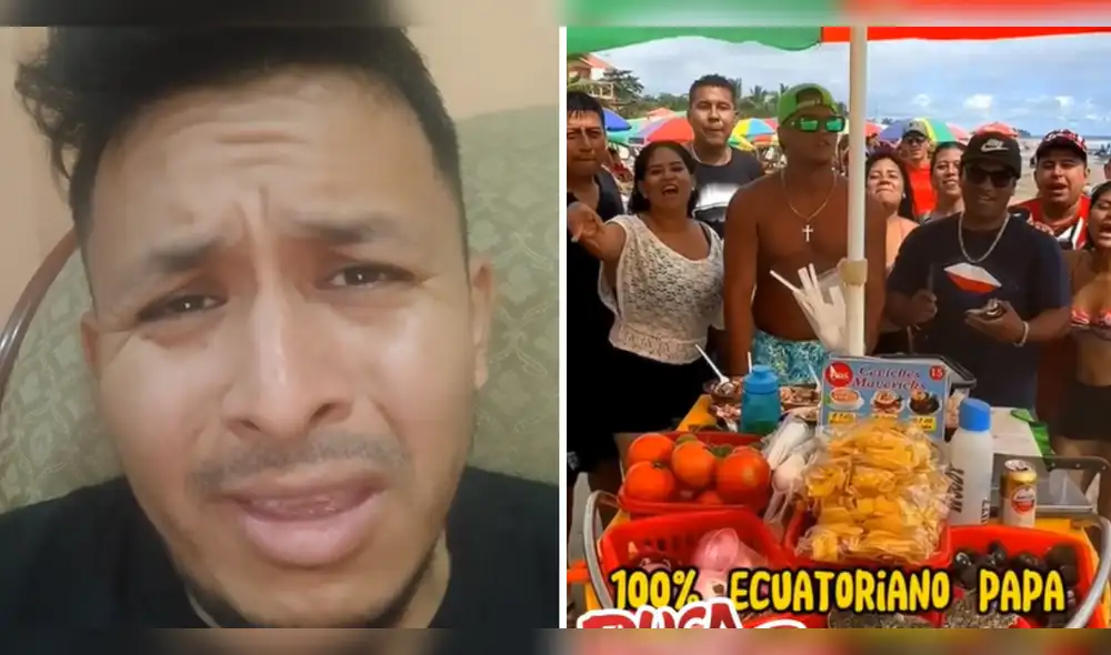 La afirmación de los ecuatorianos dejó impactado al ciudadano peruano. Foto: composición LR/TikTok/@Pucacurox100 La afirmación de los ecuatorianos dejó impactado al ciudadano peruano. Foto: composición LR/TikTok/@Pucacurox100