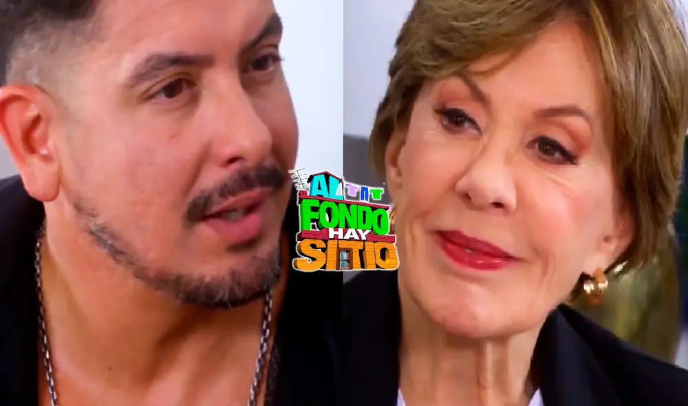 Francesca coquetea con Silvio por diversión. Foto: composición LR/América TV Francesca coquetea con Silvio por diversión. Foto: composición LR/América TV