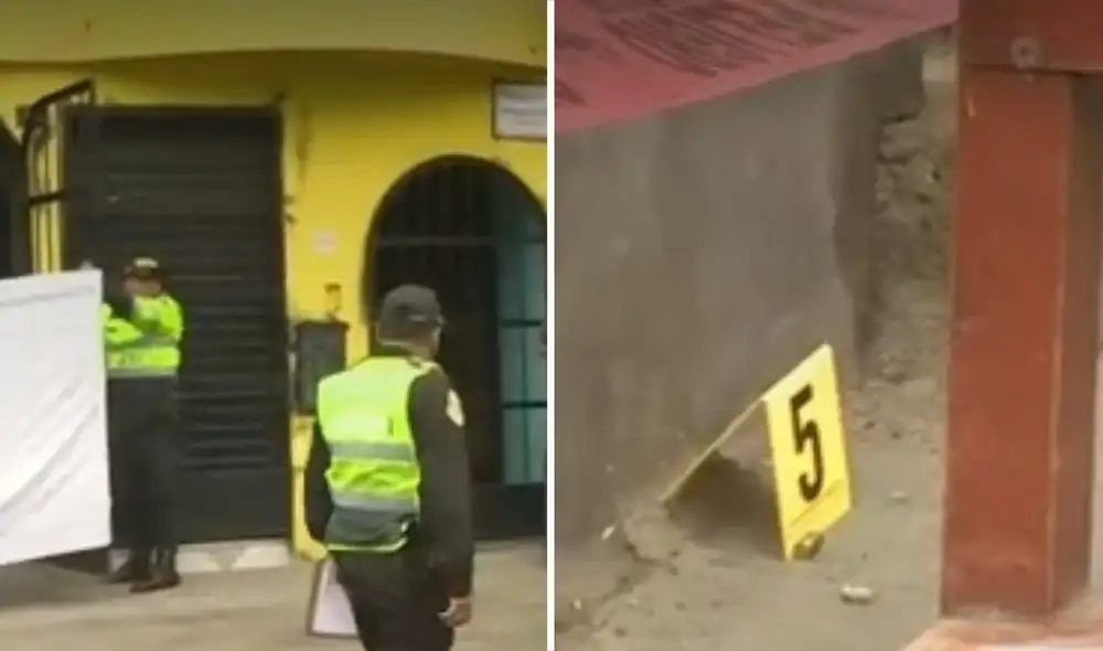 El autor del crimen se dio a la fuga. Foto: composición LR/captura Latina - Video: Latina El autor del crimen se dio a la fuga. Foto: composición LR/captura Latina - Video: Latina