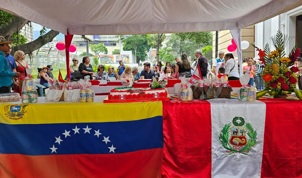 La actividad contó con presencia de miembros del Consulado General del Perú en Caracas. Foto: Afamiper Venezuela La actividad contó con presencia de miembros del Consulado General del Perú en Caracas. Foto: Afamiper Venezuela