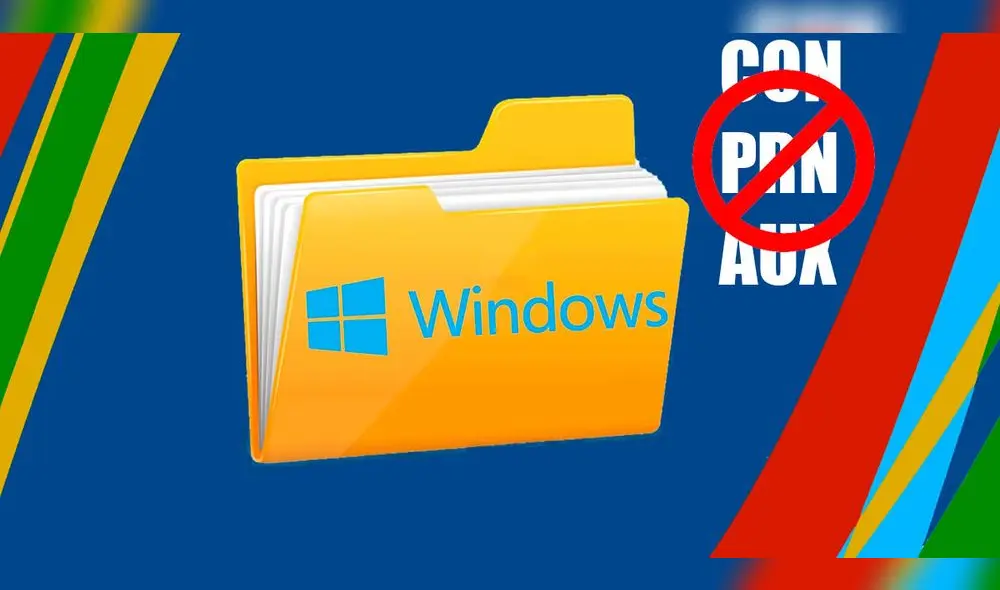 La restricción viene desde MS-DOS, el precursor de Windows. Foto: Computer Hoy