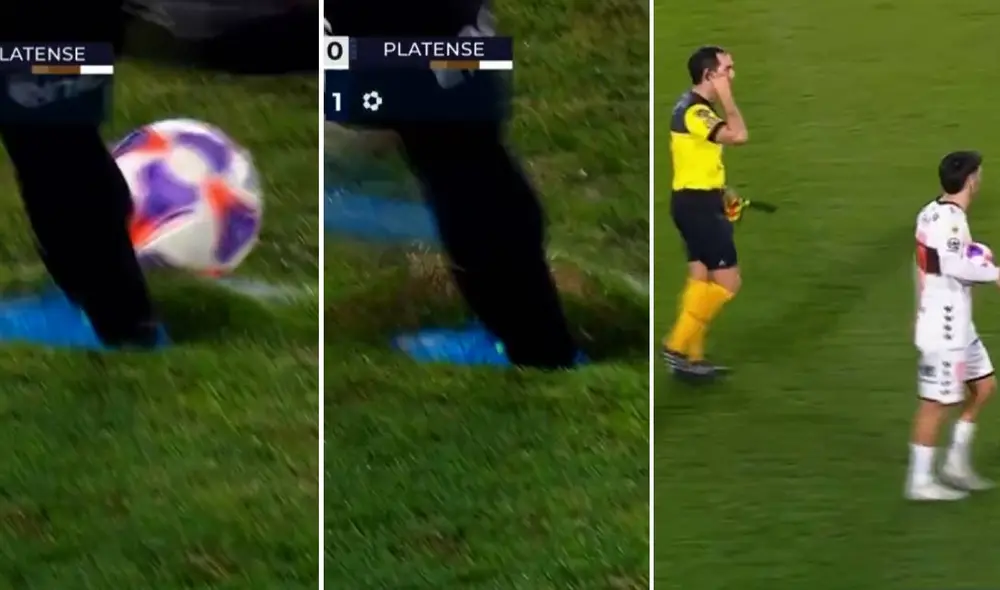 La definición de penales vivió un momento demasiado insólito durante la Copa Argentina. Foto: captura/TyC Sports La definición de penales vivió un momento demasiado insólito durante la Copa Argentina. Foto: captura/TyC Sports