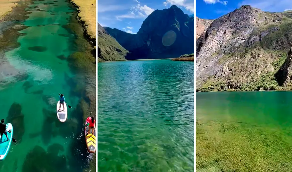 Este 'paraíso escondido' se encuentra en el distrito de Vitis. Foto: composiciónLR/Tiktok/ _isaterrones/Viajerochaulino/fer.vc.23