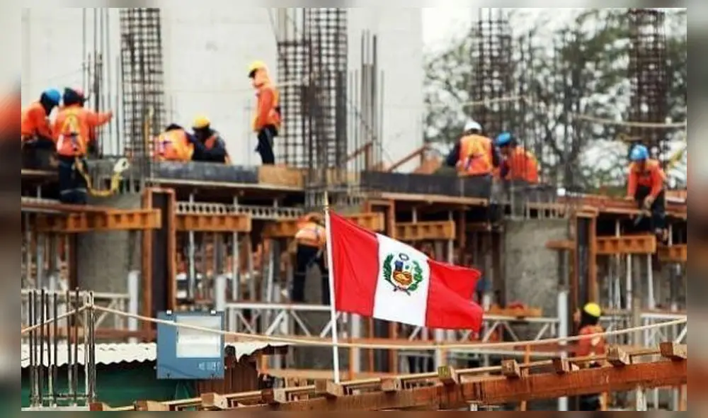 Trabajadores de construcción exigen medidas para reactivar el sector. Foto: Andina Trabajadores de construcción exigen medidas para reactivar el sector. Foto: Andina