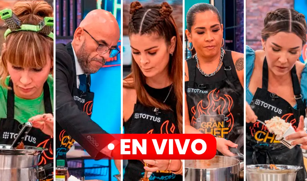 Los 5 sentenciados de 'El gran chef: famosos' lucharán por salvarse. Foto: composición LR/Latina