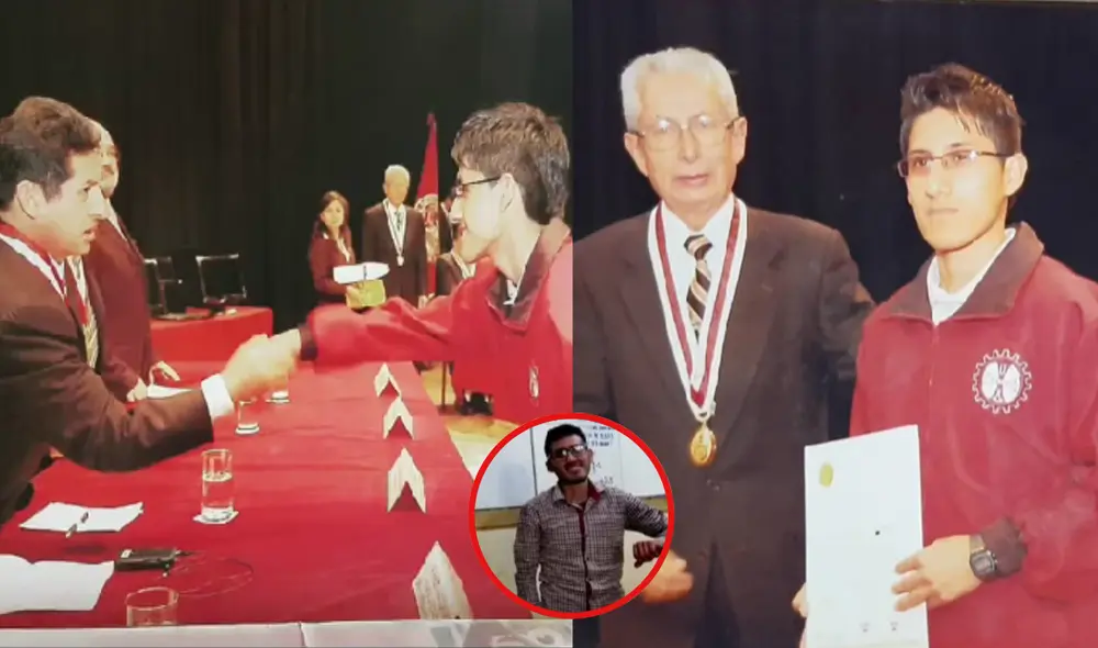 El joven de la UNI sorprendió en TikTok al dar a conocer su nueva faceta profesional. Foto: composición LR/Captura de TikTok/Tuprofefelix