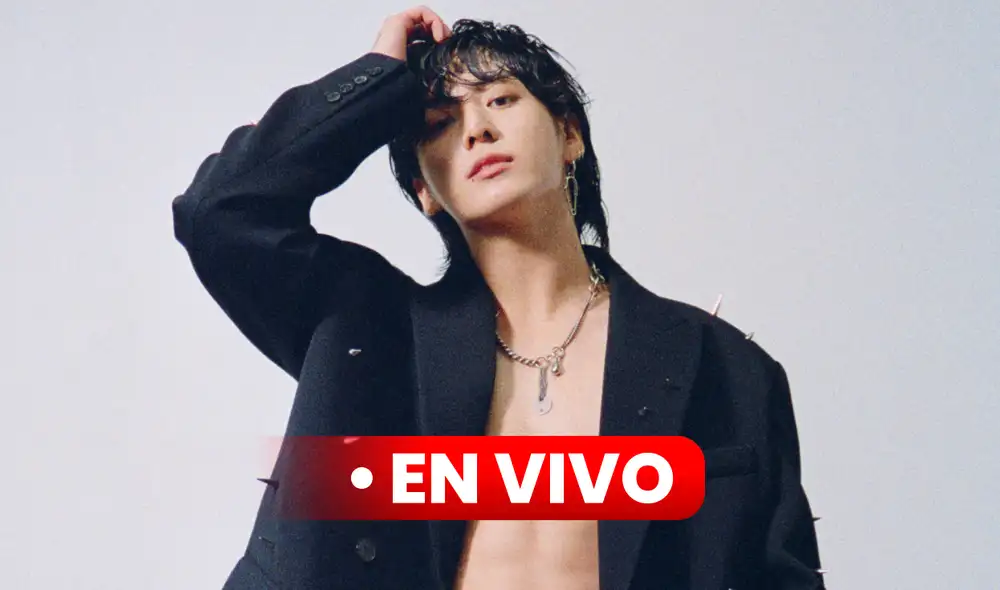 Jungkook, el maknae de BTS, debutó como solista el 14 de julio con la canción 'SEVEN'. Foto: composición LR/Hybe