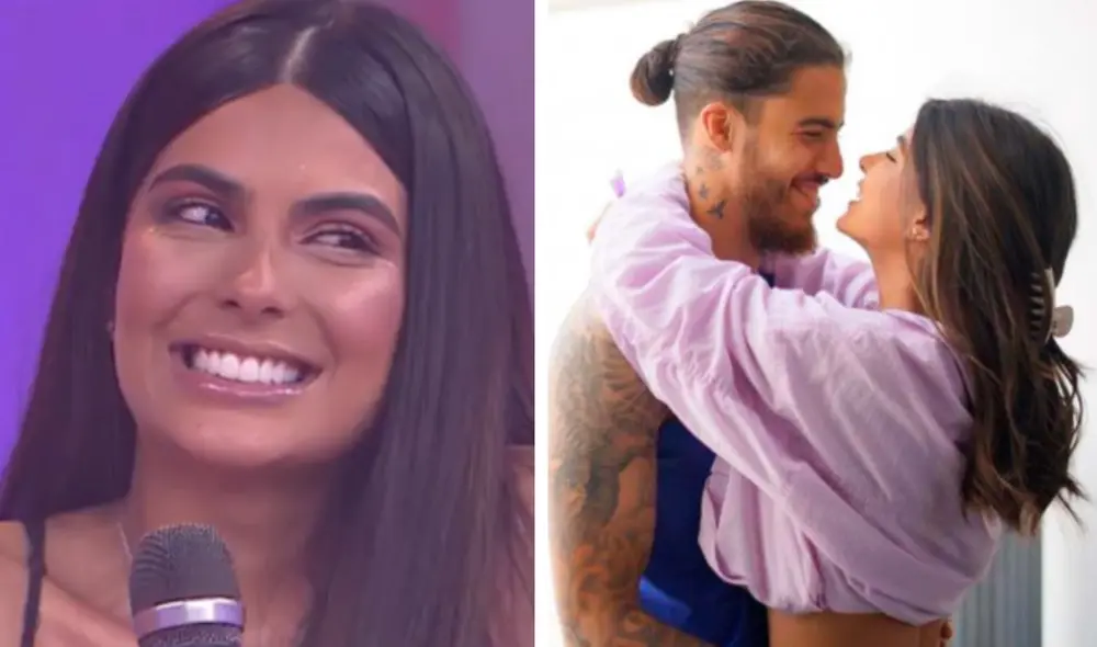 Fruto de la relación entre Beto da Silva e Ivana Yturbe nació la pequeña Almudena. Foto: composición LR/ América TV/ Instagram/ Ivana Yturbe - Video: ATV