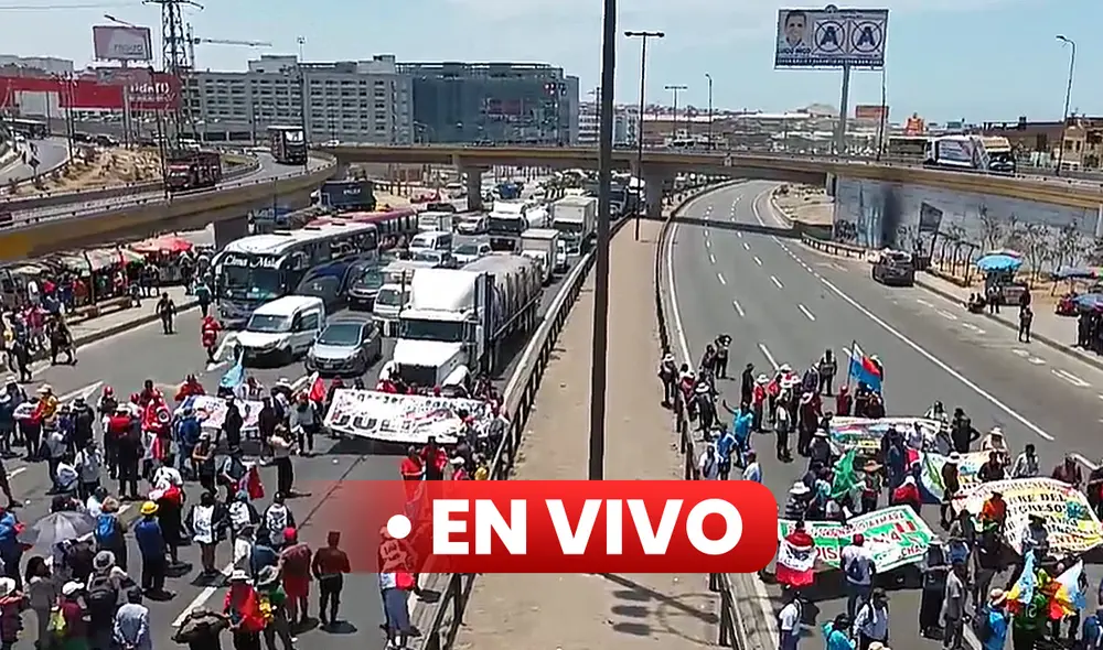 Revisa el estado de la congestión vehicular de este jueves 27 de julio. Foto: composición LR/Facebook/Mi Perú Noticias