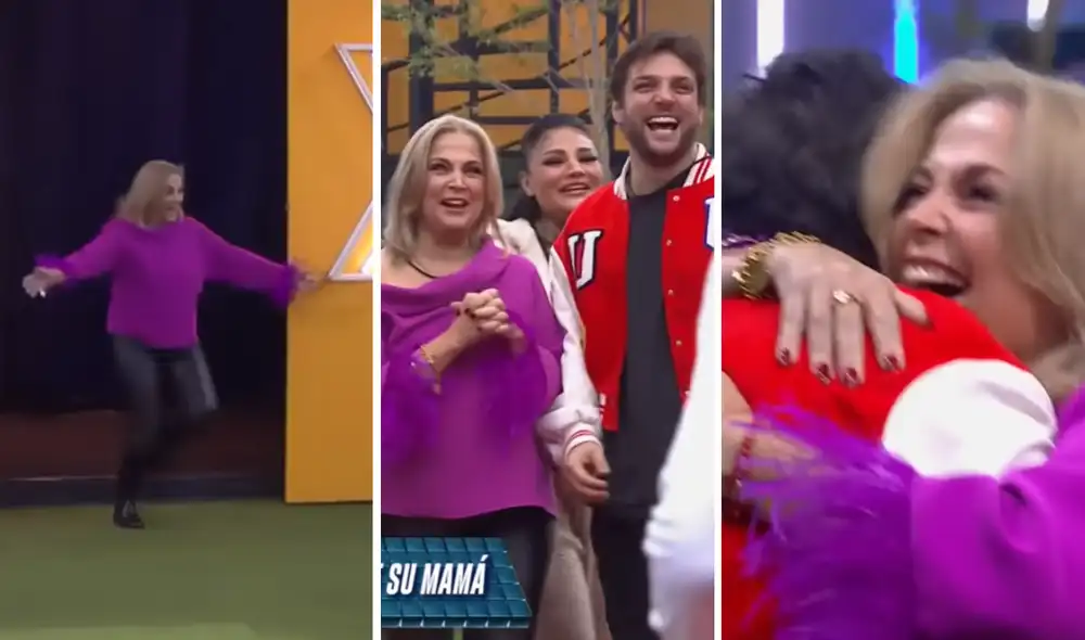 Nicola Porcella recibe la visita de su madre en 'La casa de los famosos' y presenta a Wendy Guevara como su esposa. Foto: composición LR/YouTube - Video: El 5/YouTube Nicola Porcella recibe la visita de su madre en 'La casa de los famosos' y presenta a Wendy Guevara como su esposa. Foto: composición LR/YouTube - Video: El 5/YouTube