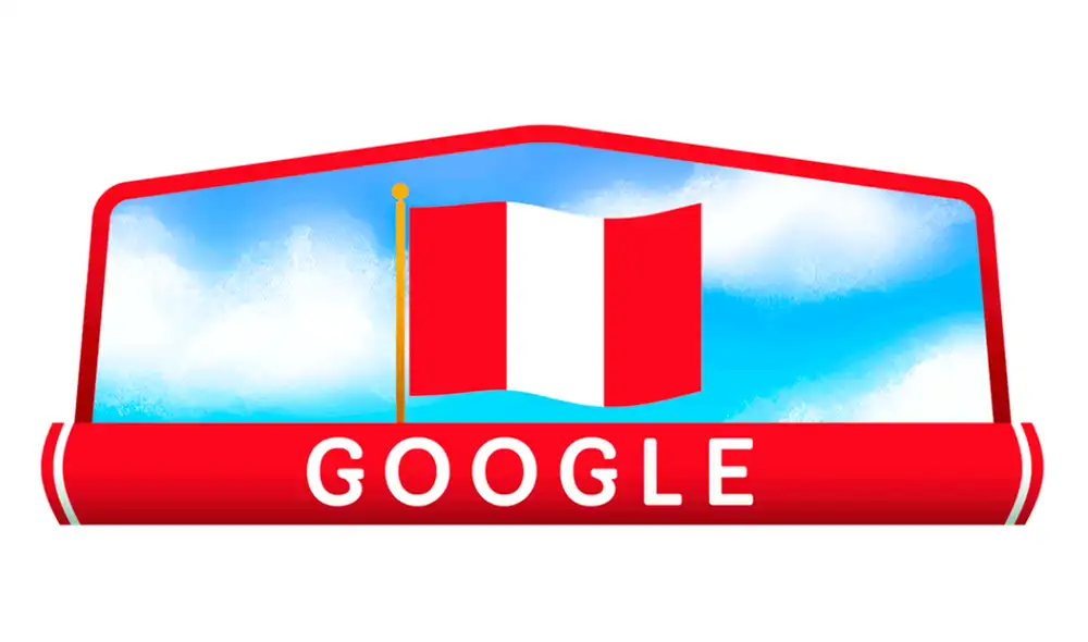 No es la primera vez que Google crea un doodle en relación a la independencia del Perú. Foto: Google