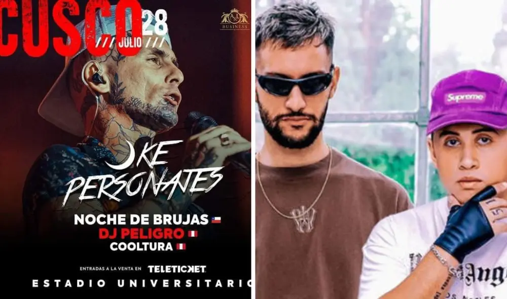 Ke Personajes también realizarán conciertos en Lima y Arequipa. Foto: Ke Personajes/Facebook