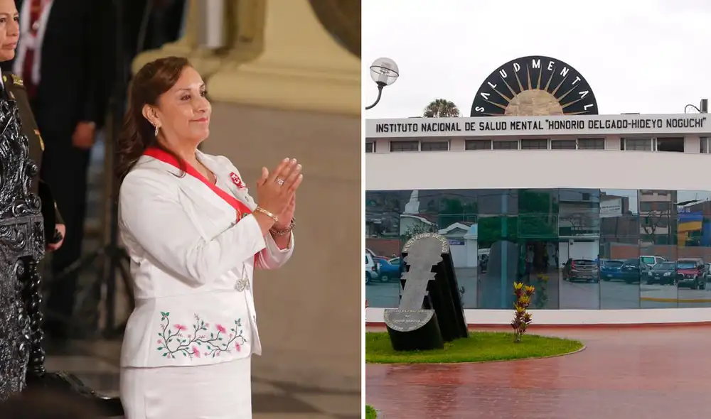 Dina Boluarte anunció inversión en salud mental para el próximo año. Foto: composición La República/Carlos Félix