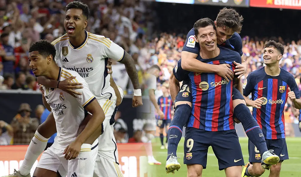 ¿Cuánto pagan Real Madrid vs. Barcelona en las casas de apuestas? Foto: composición de LR/AFP