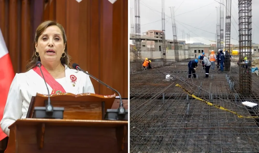 El gobierno de Dina Boluarte presentará un proyecto para crear un fondo de inversión que permitirá la construcción de hospitales en el país. Foto: composición LR/Presidencia/Andina