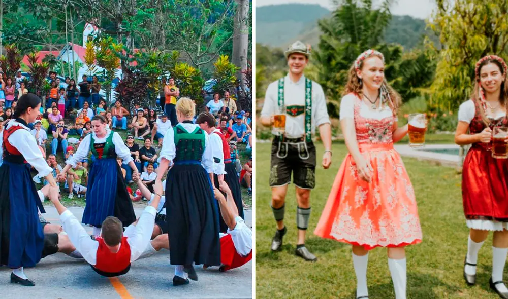 Podrás admirar los bailes típicos germánicos en Pozuzo. Foto: composición LR/Andina