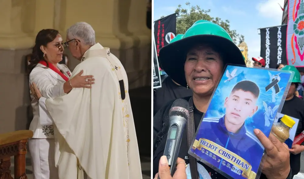 El arzobispo de Lima pidió a las autoridades impartir justicia. Foto: composición LR/ Carlos Félix/Bárbara Mamani