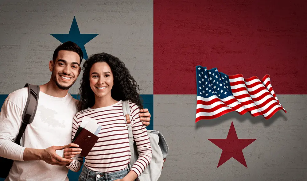Conoce los requisitos para viajar a USA desde Panamá. Foto: composición LR/Wingelo/Stick PNG