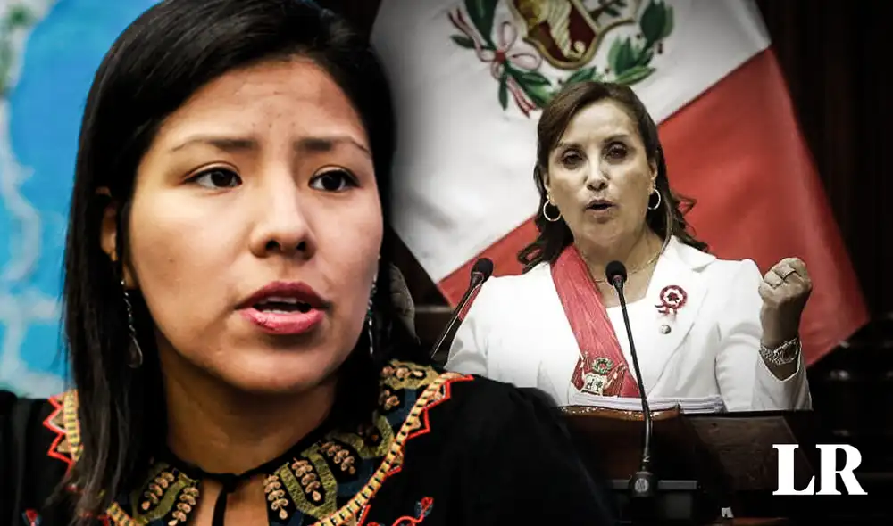 Huilca cuestionó mensaje a la nación de Dina Boluarte. Foto: composición de Fabrizio Oviedo/ La República/Antonio Melgarejo Huilca cuestionó mensaje a la nación de Dina Boluarte. Foto: composición de Fabrizio Oviedo/ La República/Antonio Melgarejo