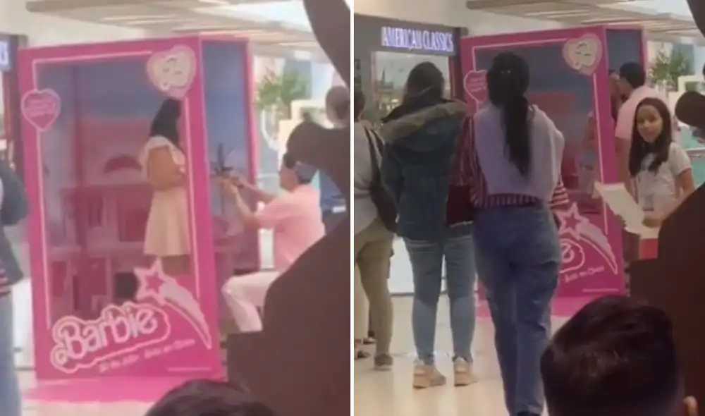 Le propone matrimonio de una manera muy peculiar y su reacción sorprende a todos. Foto: composición LR / Vídeo: TikTok Le propone matrimonio de una manera muy peculiar y su reacción sorprende a todos. Foto: composición LR / Vídeo: TikTok