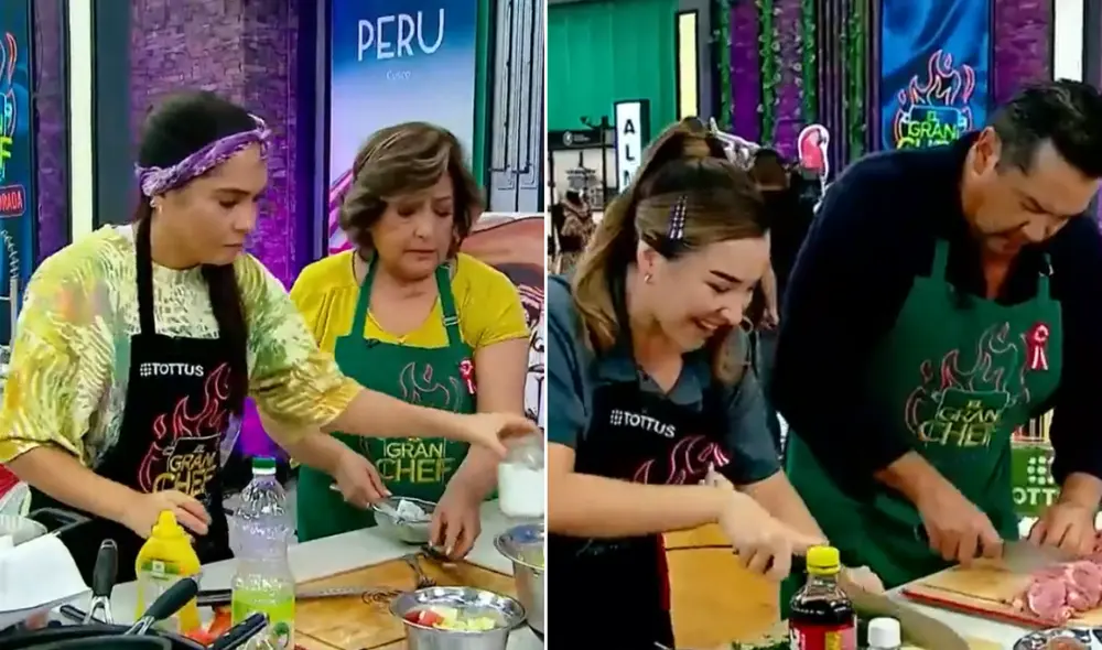 Concursantes pasaran un momento divertido al compartir la cocina con uno de sus familiares. Foto: composición LR Concursantes pasaran un momento divertido al compartir la cocina con uno de sus familiares. Foto: composición LR