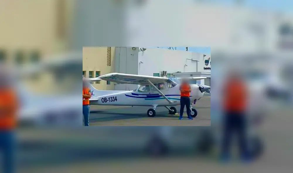 Accidente de avioneta en Trujillo. Foto: composición LR/referencial
