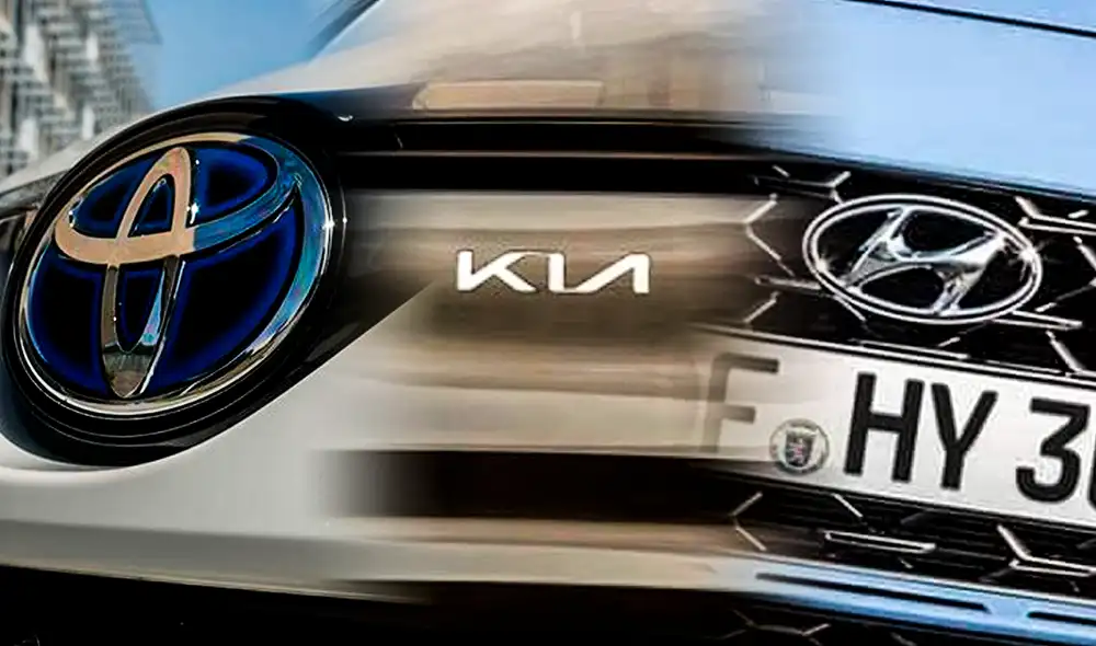 Toyota, Kia y Hyundai, son las marcas asiáticas más conocidas en el mercado. Foto: composición LR/ Toyota/ Auto+
