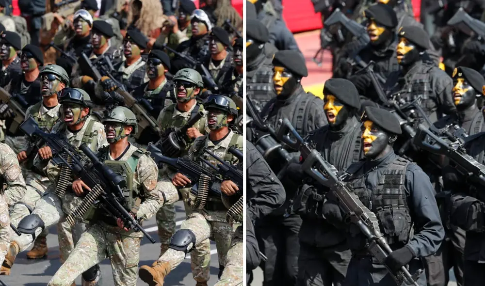 También se hicieron presentes las unidades móviles tanto de los bomberos, como de la Policía y divisiones de las Fuerzas Armadas. Foto: composición LR / Antonio Melgarejo También se hicieron presentes las unidades móviles tanto de los bomberos, como de la Policía y divisiones de las Fuerzas Armadas. Foto: composición LR / Antonio Melgarejo