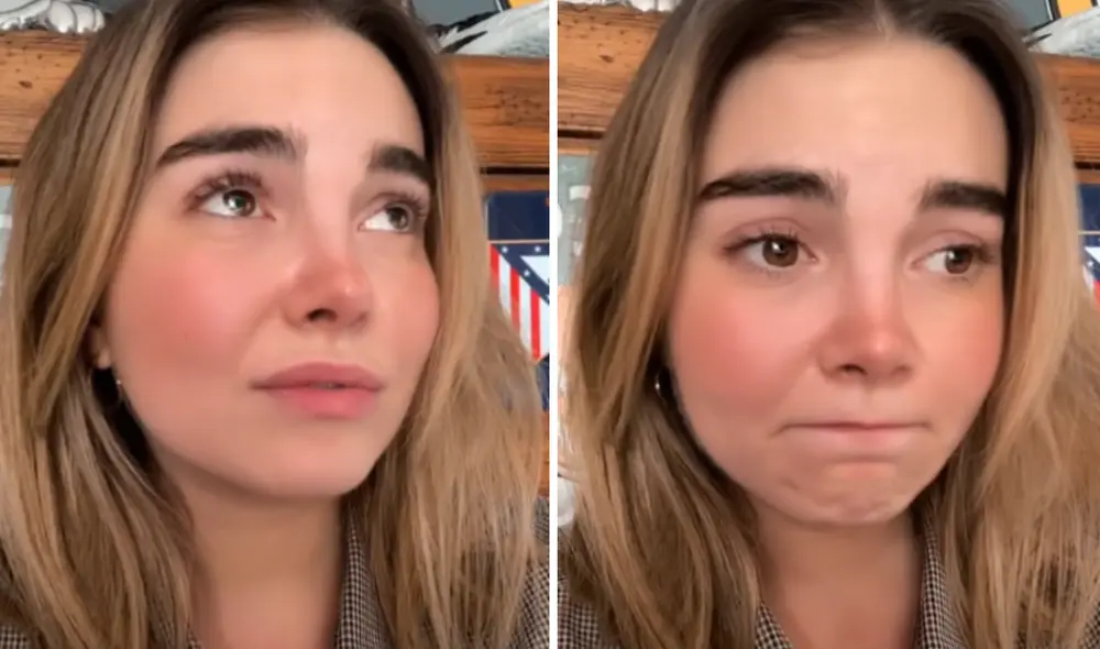 Alex Béjar contó que había dejado su prometedora carrera como actriz en España por venir al Perú a formar parte del elenco de la serie 'Al fondo hay sitio'. Foto: composición LR/TikTok/Alex Béjar - Video: TikTok/Alex Béjar