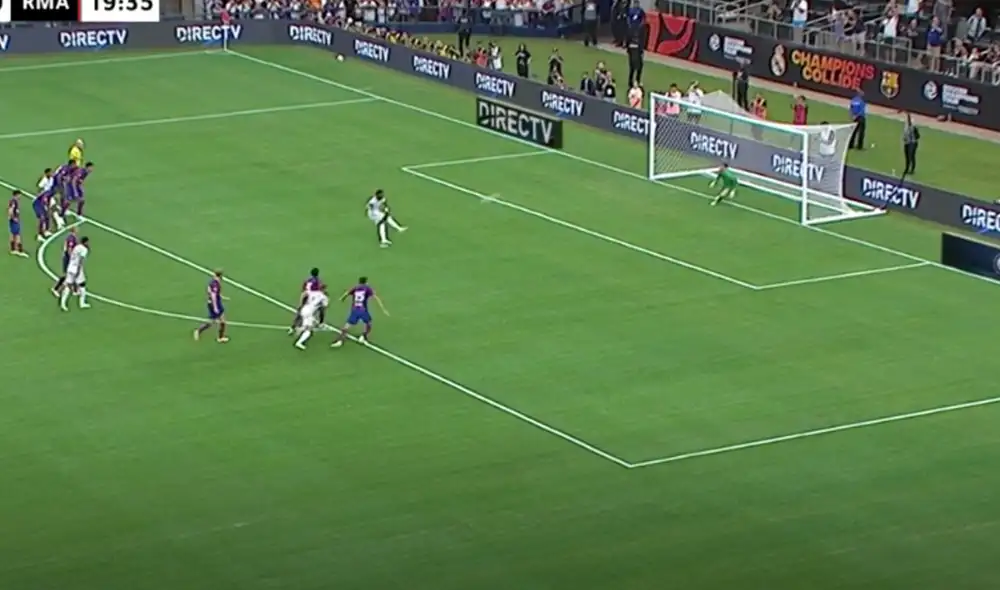 Vinícius Júnior es una de las figuras del Real Madrid. Foto y video: ESPN