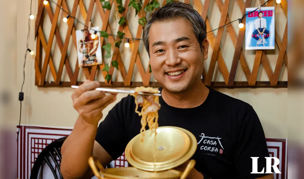 Hwang Jeong Tae se mostró agradecido con la oportunidad que llegó por parte de Latina Televisión. Foto: Bryan Cruz / La República
