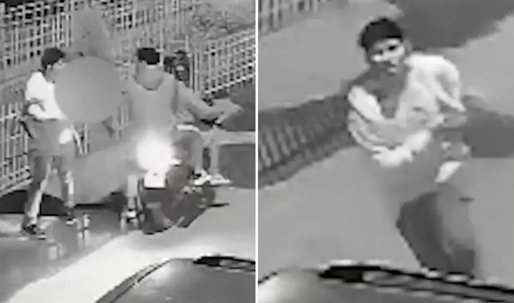 Roban pertenencias de estudiante en horas de la noche mientras volvía a su casa. Foto: composición LR / Vídeo: La República Roban pertenencias de estudiante en horas de la noche mientras volvía a su casa. Foto: composición LR / Vídeo: La República