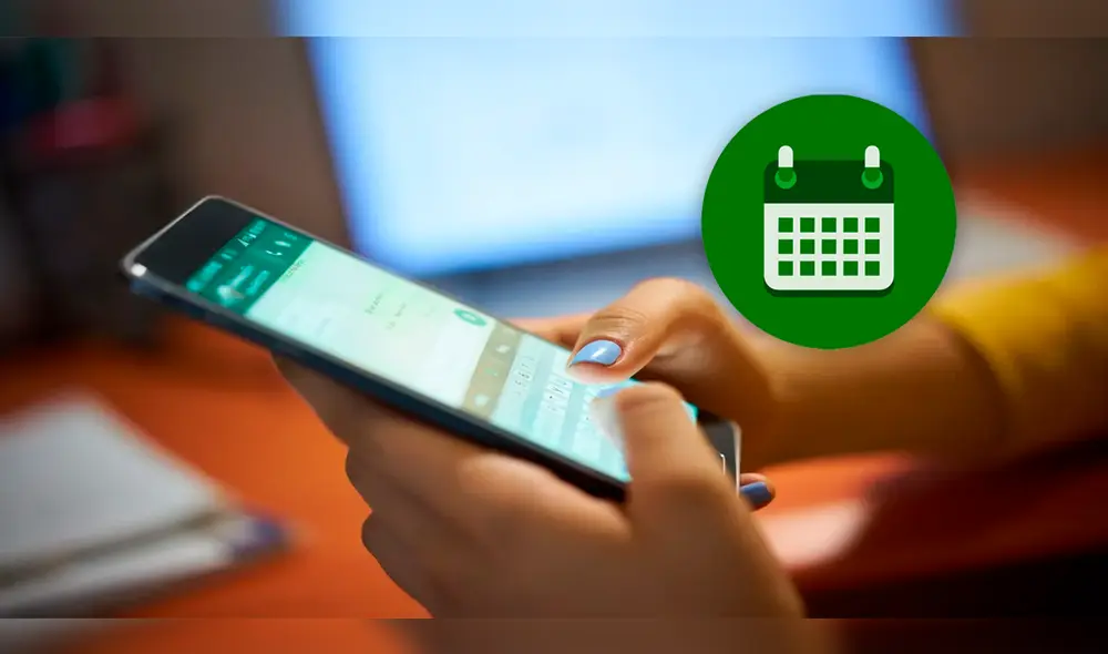 Buscar mensajes por fechas es una función de WhatsApp disponible solo para móviles iOS. Foto: composición LR/Hoy Computer/PNGEgg