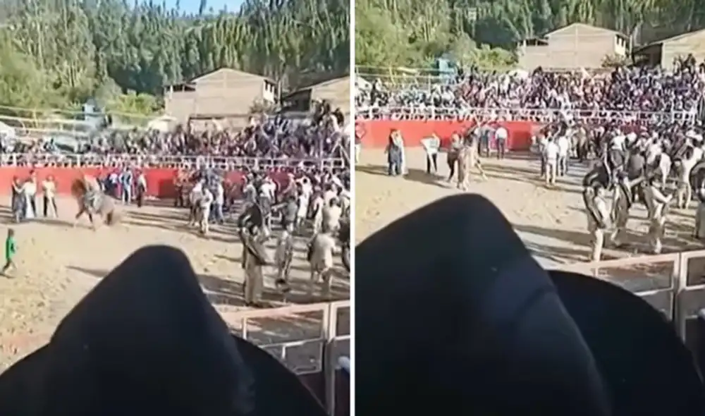 30 personas resultaron heridas tras colapso de estrado. Foto: Latina Noticias/ video: Latina Noticias