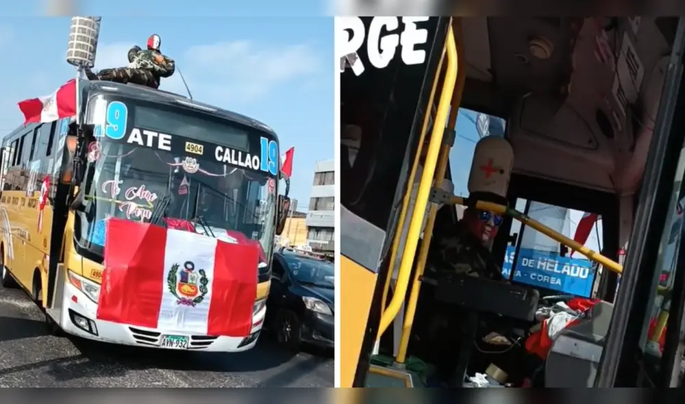 El bus de color amarillo fue una sensación en redes. Foto: composición LR/TikTok/@yanet.valdiviezo El bus de color amarillo fue una sensación en redes. Foto: composición LR/TikTok/@yanet.valdiviezo