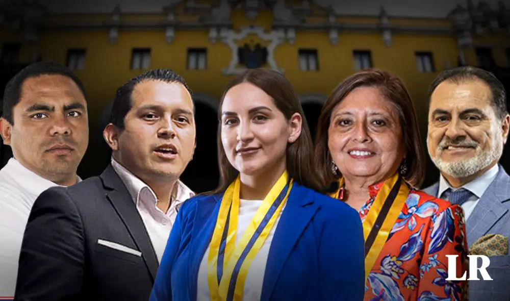 Entre los integrantes del Concejo Metropolitano con más permisos, se encuentran José Luna hijo y Reynaldo Mozo Aldunate, ambos de Podemos Perú. Foto: composición de Jazmín Ceras/La República Entre los integrantes del Concejo Metropolitano con más permisos, se encuentran José Luna hijo y Reynaldo Mozo Aldunate, ambos de Podemos Perú. Foto: composición de Jazmín Ceras/La República