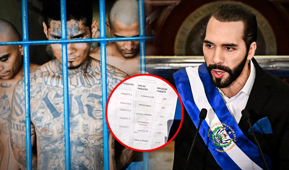 Nayib Bukele y el cobro a los reclusos en El Salvador. Foto: composición LR/Jazmín Ceras Nayib Bukele y el cobro a los reclusos en El Salvador. Foto: composición LR/Jazmín Ceras