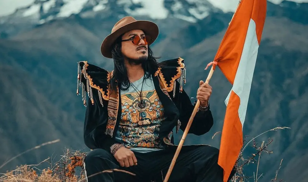 Tayta Bird, de 39 años,  es un músico originario de Apurímac. Foto: Tayta Bird/Instagram