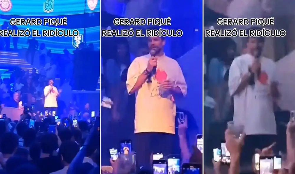 Piqué envuelto en una situación incómoda. Foto: composición LR - Video: Tik Tok/@marloncastrobrene Piqué envuelto en una situación incómoda. Foto: composición LR - Video: Tik Tok/@marloncastrobrene
