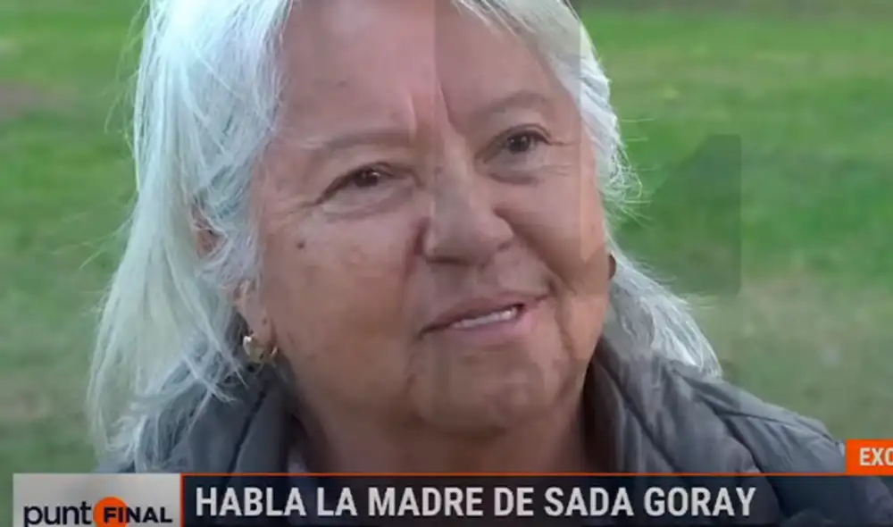 Violeta Chong, madre de Sada Goray. Foto: captura de Punto Final.