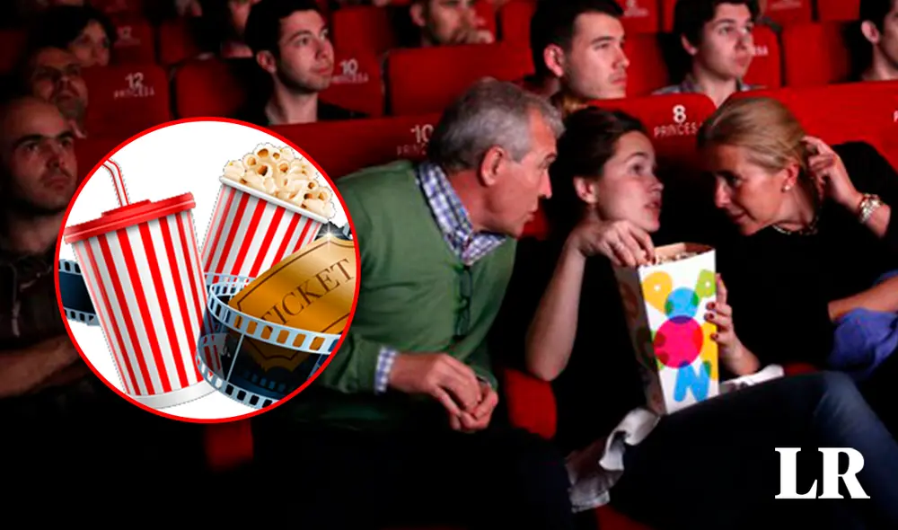 Sanciones por no permitir el ingreso de bebidas y alimentos externos a los cines podría superar los S/2 millones. Foto: composición LR Sanciones por no permitir el ingreso de bebidas y alimentos externos a los cines podría superar los S/2 millones. Foto: composición LR