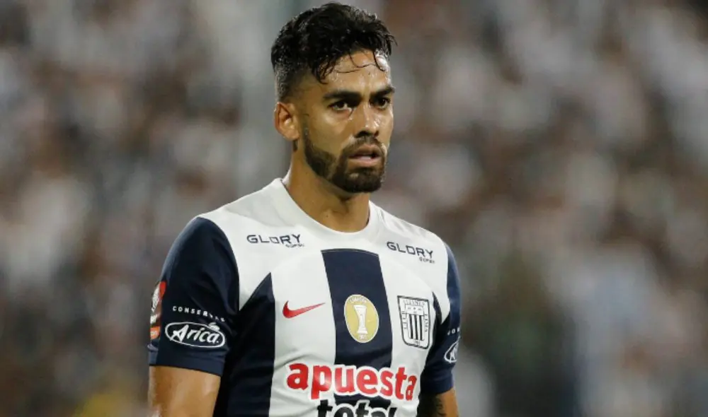 Andrés Andrade llegó a Alianza Lima a inicios del 2023 proveniente de Atlético Nacional de Colombia. Foto: La República/Luis Jiménez.